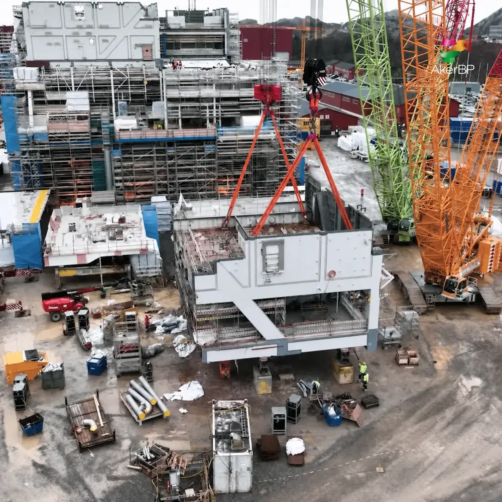 Hugin A Topside project